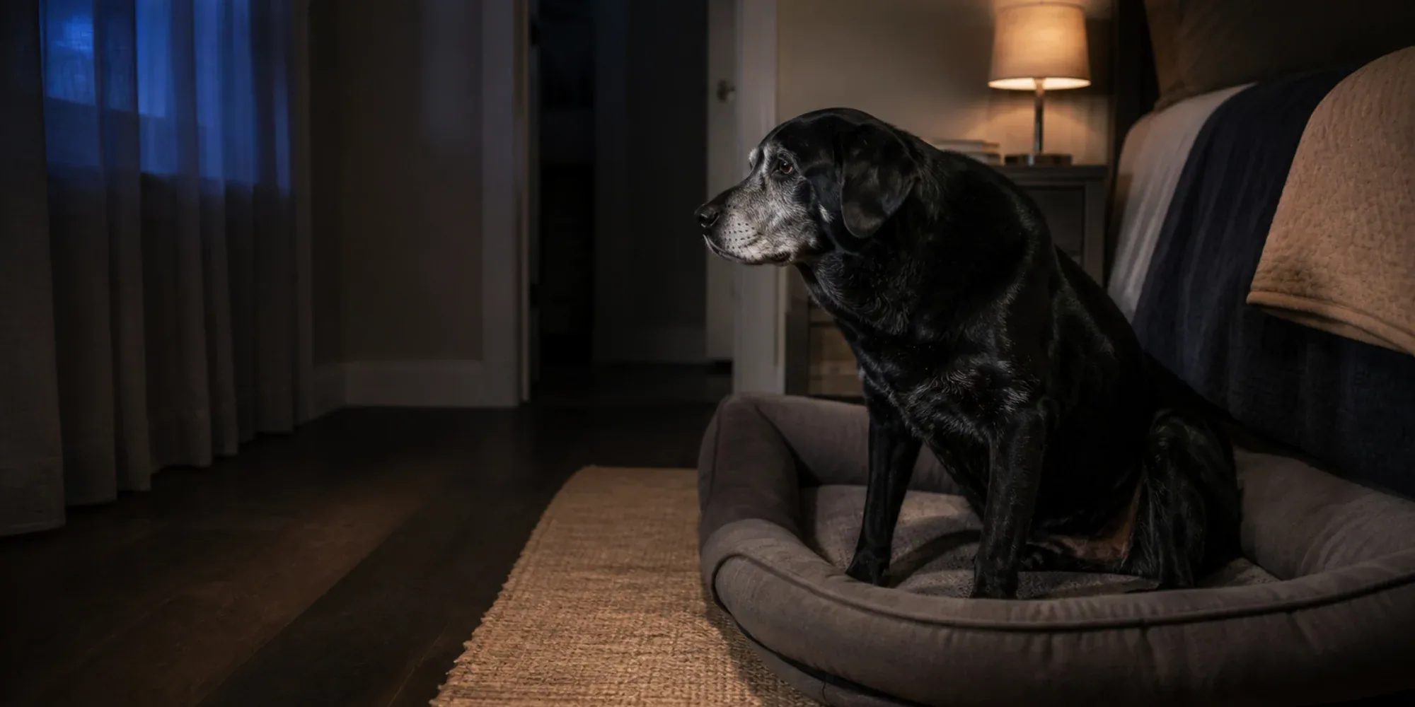 Why Is My Senior Dog Restless at Night? A Vet-First Sleep Environment Checklist