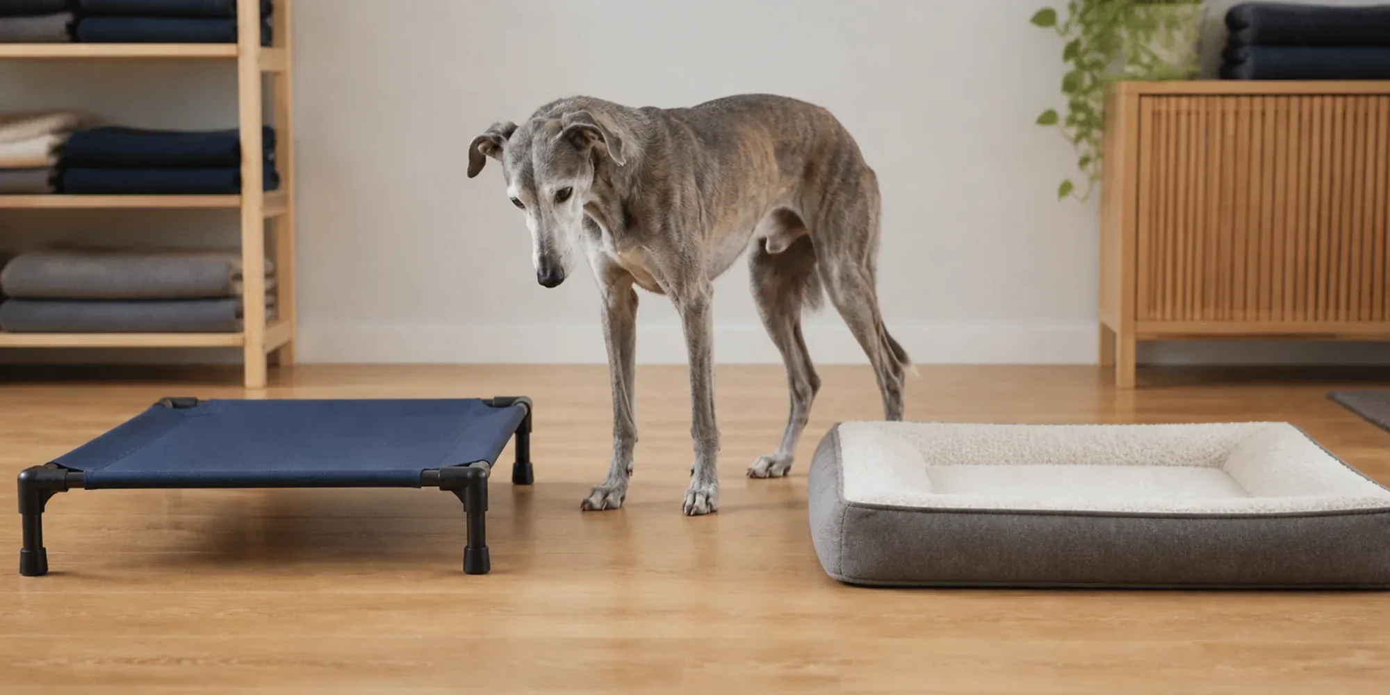 Are Elevated Dog Beds Good for Older Dogs? Raised Cots vs Floor-Level Foam Beds