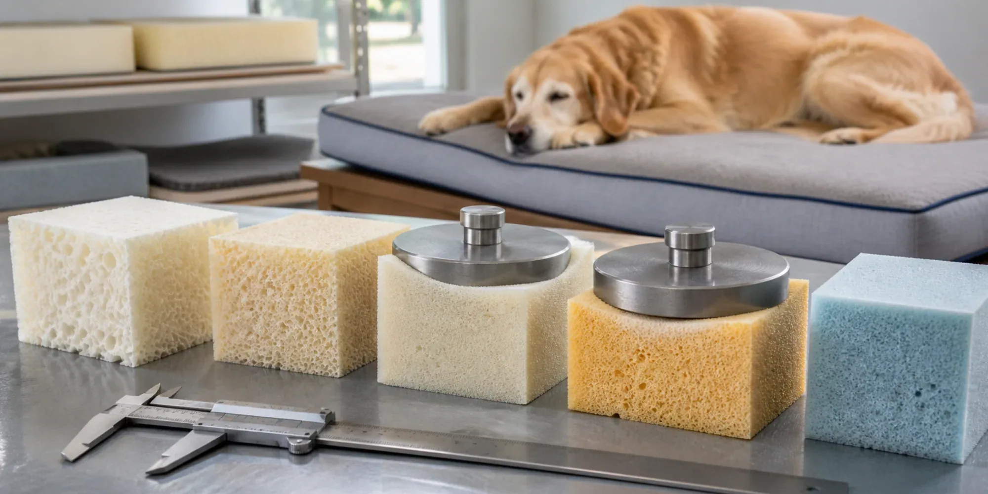 Foam Density vs Firmness: Specifying Senior Dog Beds